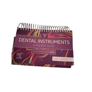 Edition 7 dental instruments a pocket guide used